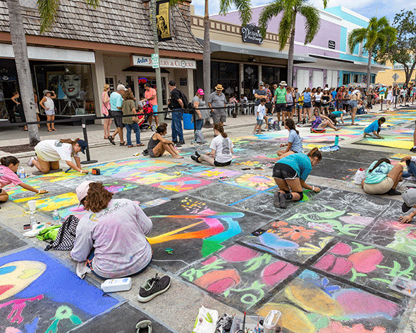 Lake Worth Street Painting