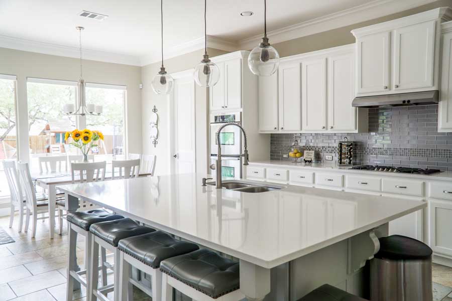 A lovely kitchen in a modern home